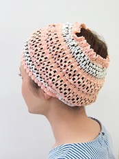 東和産業 ヘアターバン ふわふわ ターバン ピンク