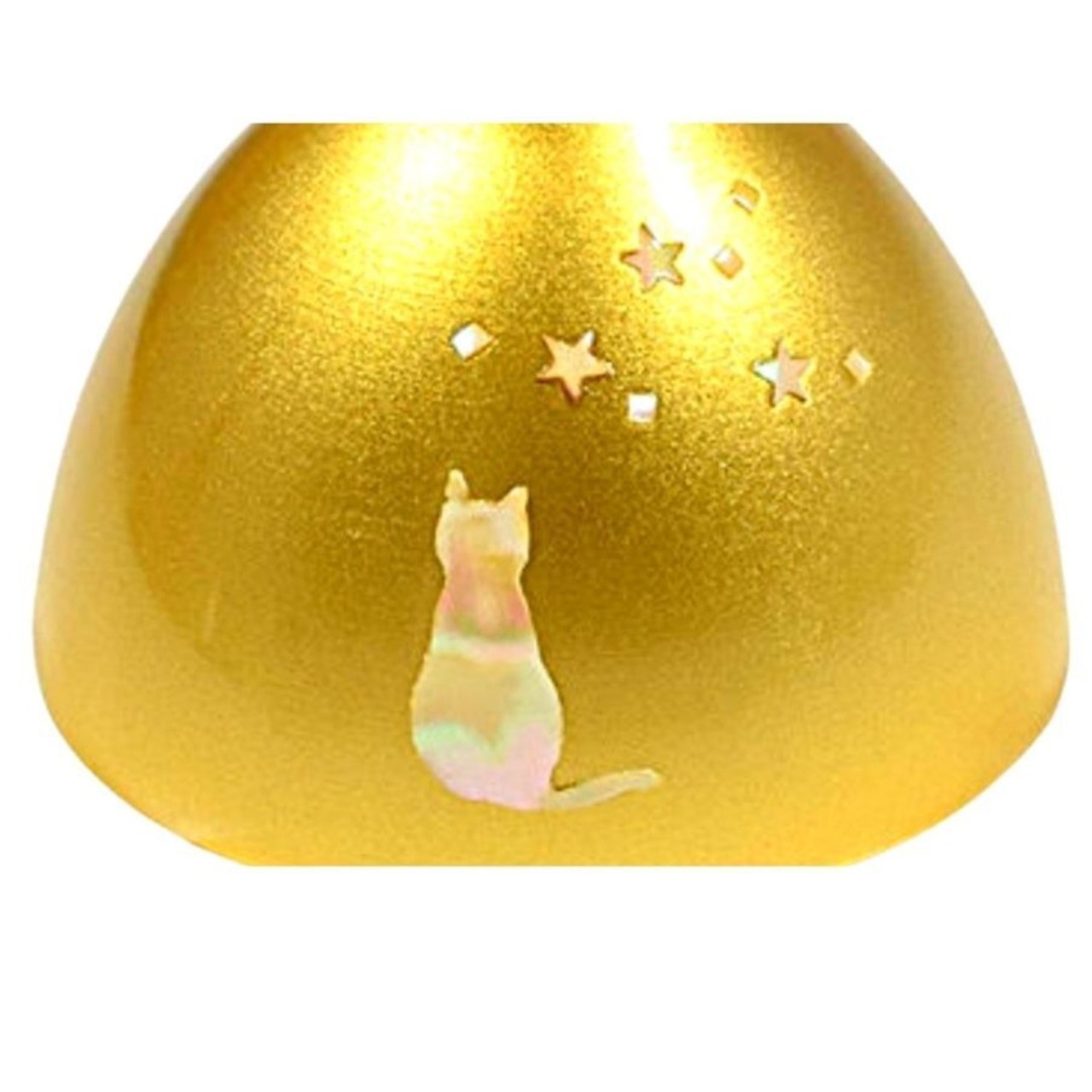 ペット供養　おりん エコー りん 金 猫 送料無料 ペット用仏具 手元供養　分骨　ミニ骨壺