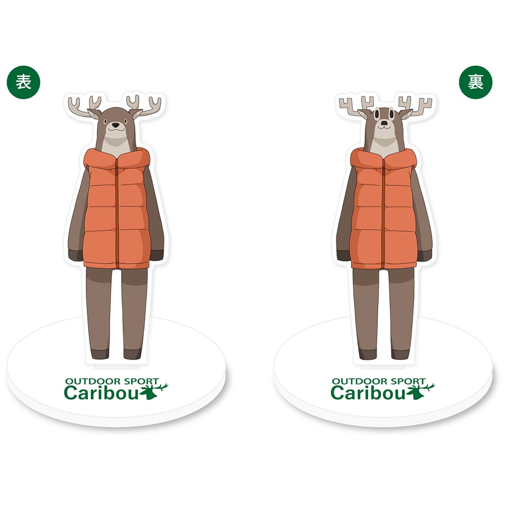 ゆるキャン△　Caribou　POP UP SHOP カリブー出張所　アクスタ ゆるキャン△ Caribou POP UP SHOP カリブー出張所 アクスタ