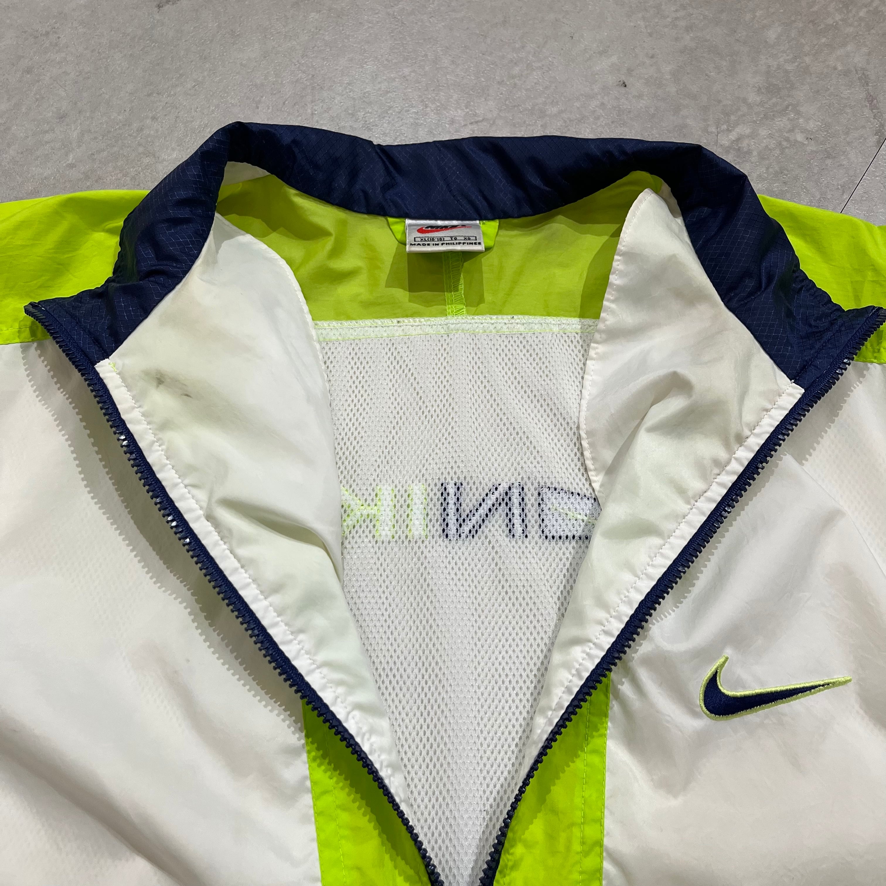 size:XL【 NIKE 】ナイキ ハーフジップ プルオーバーナイロン ...