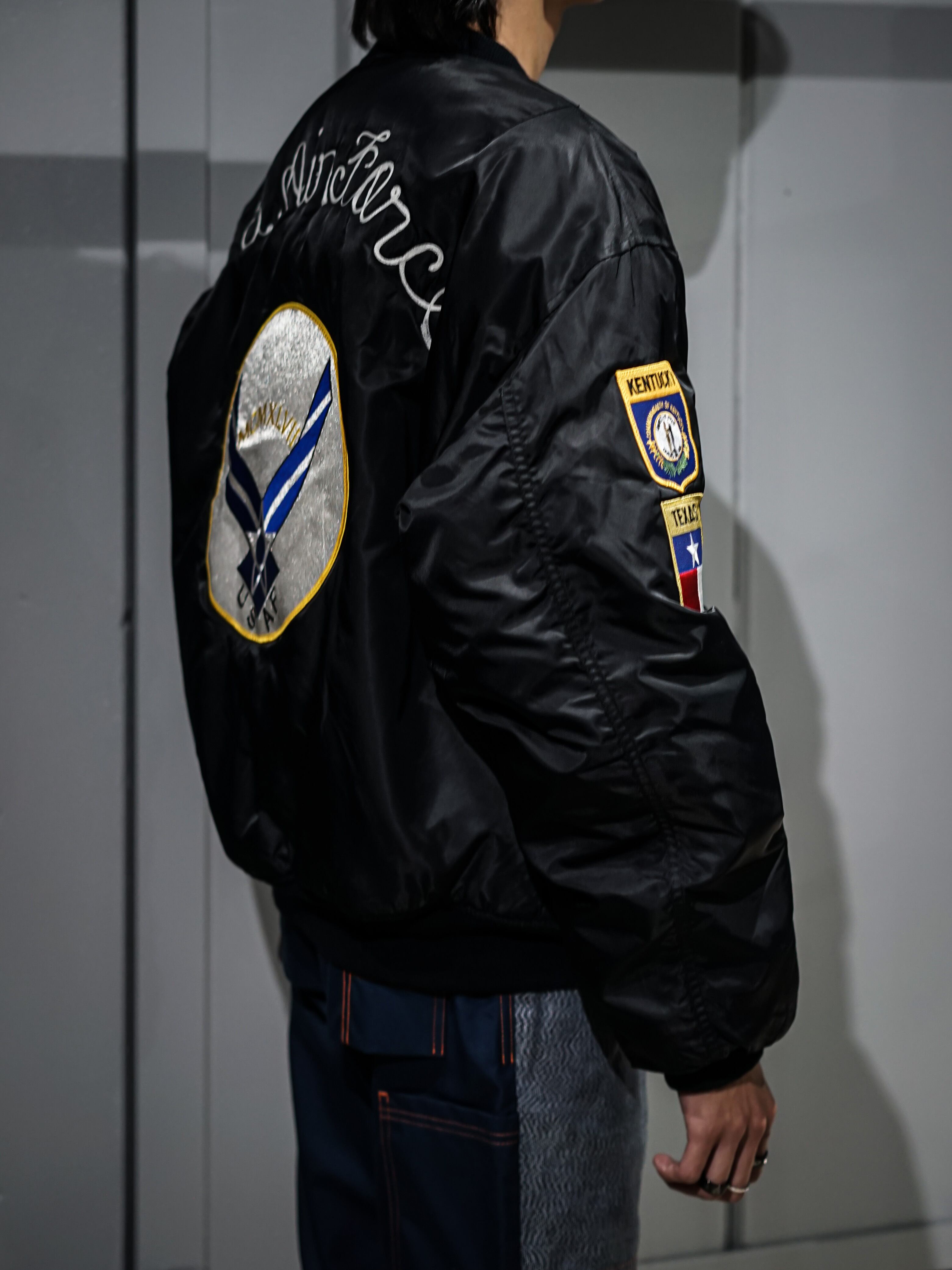 【Yshop】U.S. AIR FORCE MA-1 フライトジャケット The USAF MA-1 Flight Jacket in various colors now at US Wings!