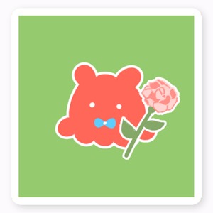 メンダコ　ステッカー
