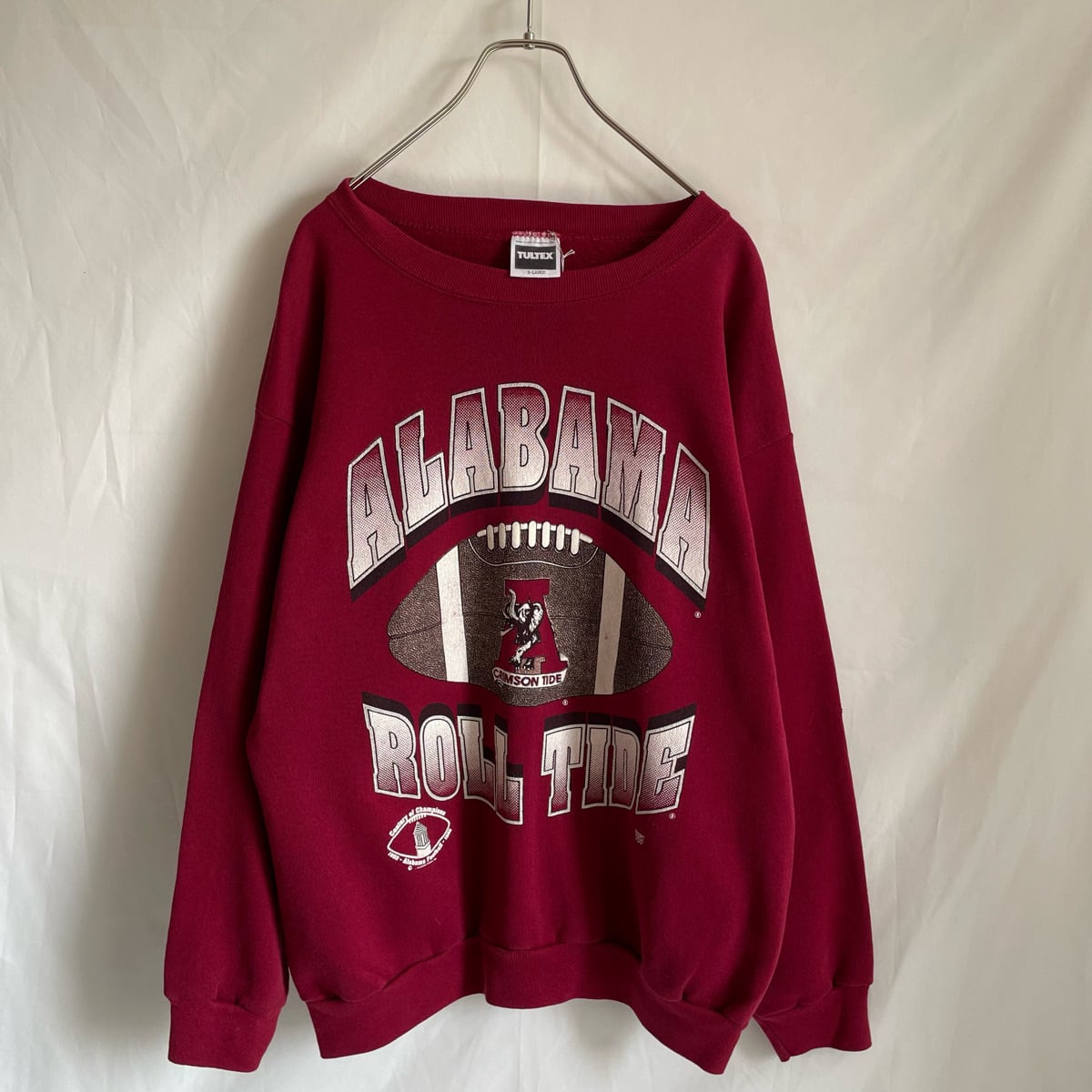 90s ALABAMA ROLL TIDE カレッジロゴ スウェット アメフト 古着 ...