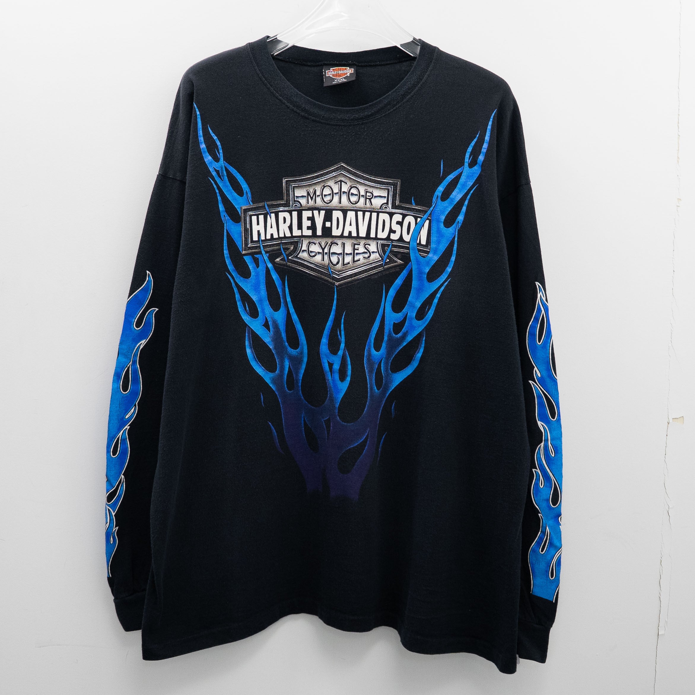 Harley Davidson " V Flame L/S Wenatchee Wa " HD XXXL【A9-81】
