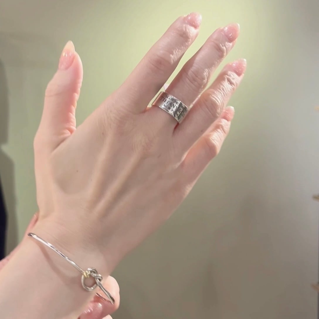 TIFFANY&CO.】【14号】2282 ティファニーワイドリターン トゥ