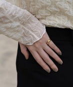 Chélier |  melt ring (gold) _ s925