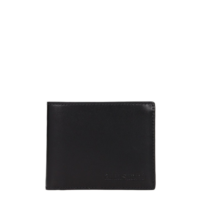 【新品】TESTONI テストーニ メンズ 財布 レザー ブラック WUO00198755P18