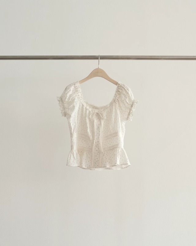 (OUNCE) jane puff  blouse