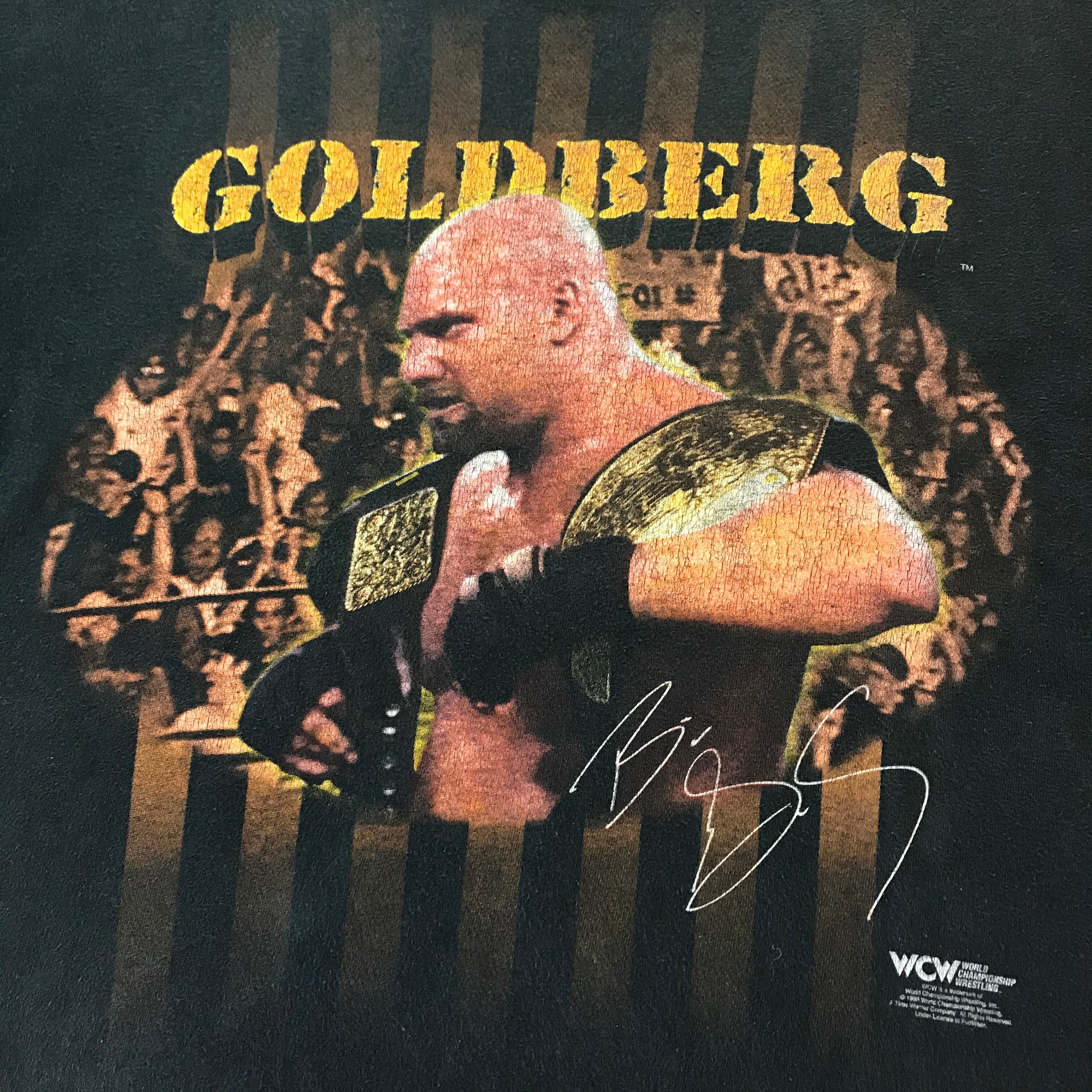 1990's WCW / “Bill Goldberg” Print Tee / SIZE : L | TEKITOU ...