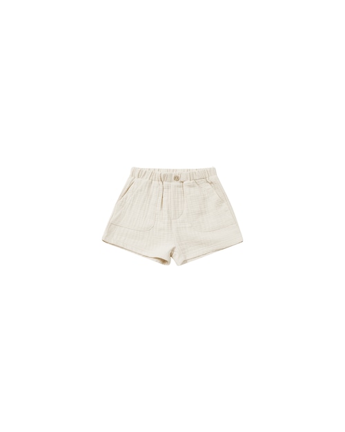 Quincy Mae - UTILITY SHORT / NATURAL