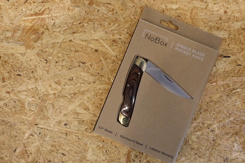 【NOBOX】シングルブレードポケットナイフ
