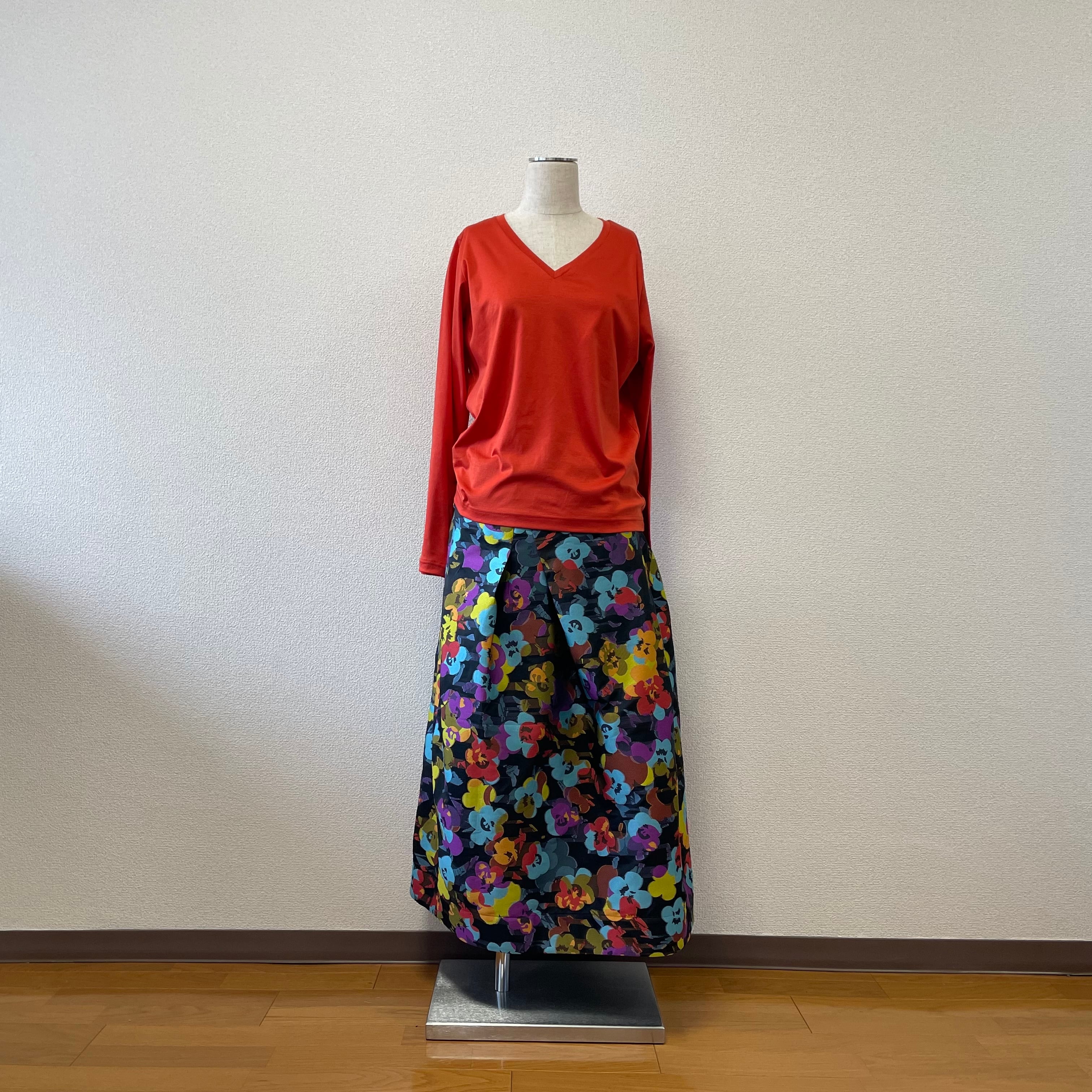 花柄スカート | 40代50代の大人女性の上質カジュアル服 - coojeen