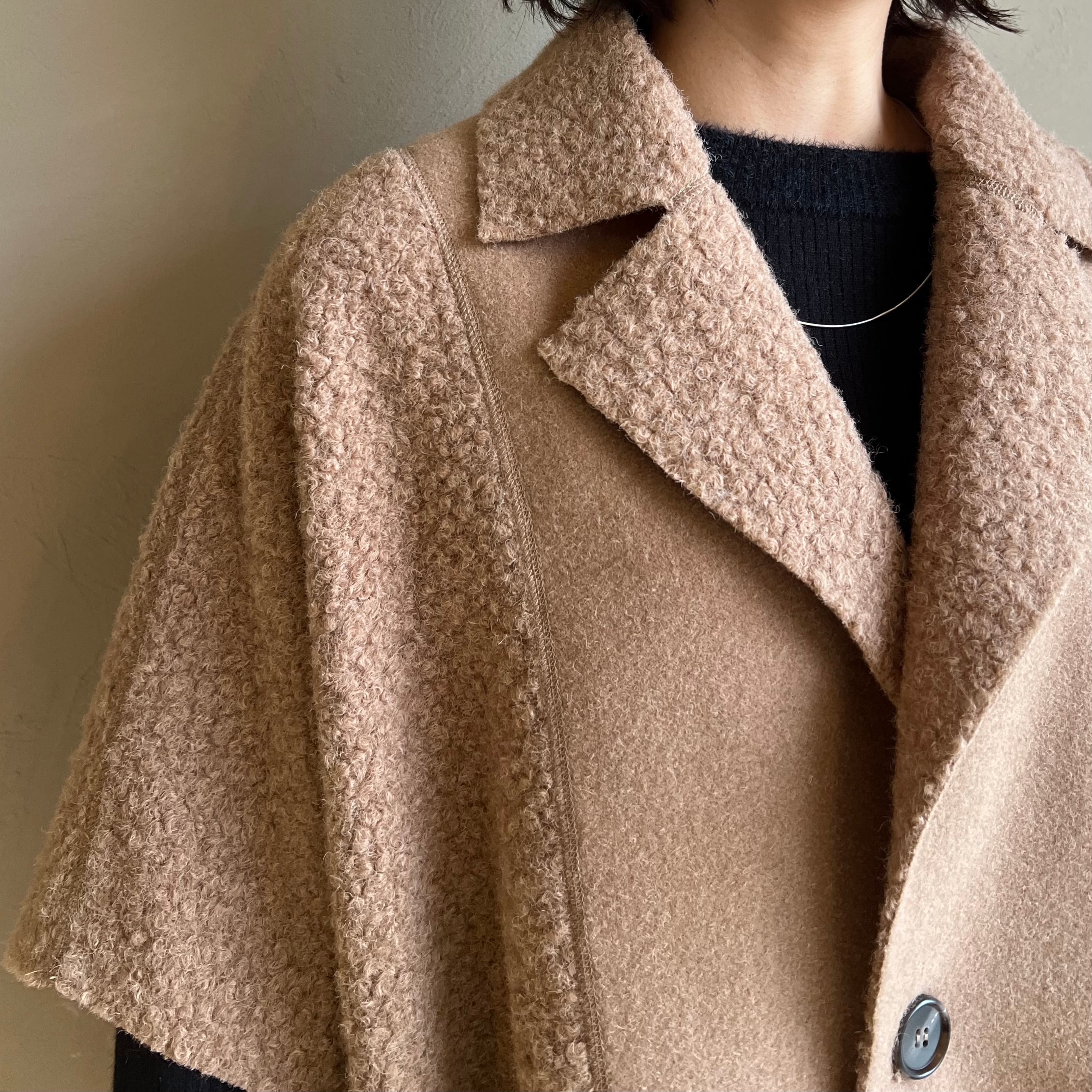 【CYNICAL】ボアスライバーニットポンチョ CYNICAL】ボアスライバーニットポンチョ 552‐94054 | Posie dress