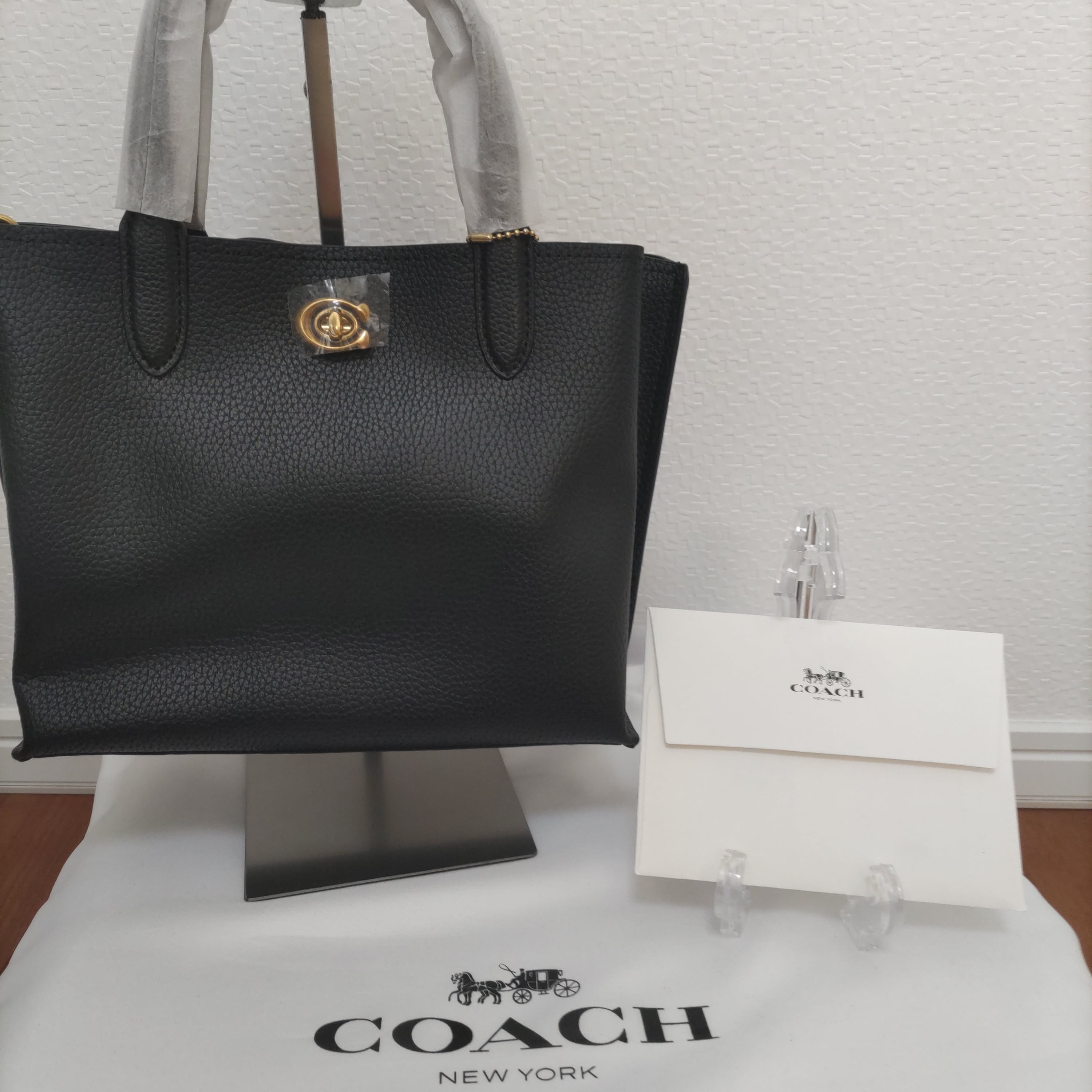 COACH コーチ ウィロウ バッグ 未使用 黒