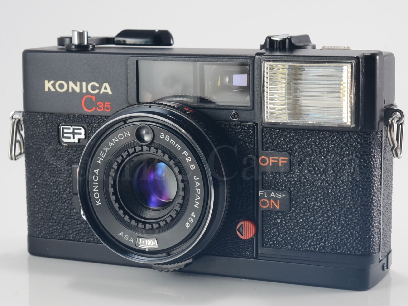 作例ブログ】KONICA C35 EF / HEXANON 38mm F2.8 整備済 コンプリート