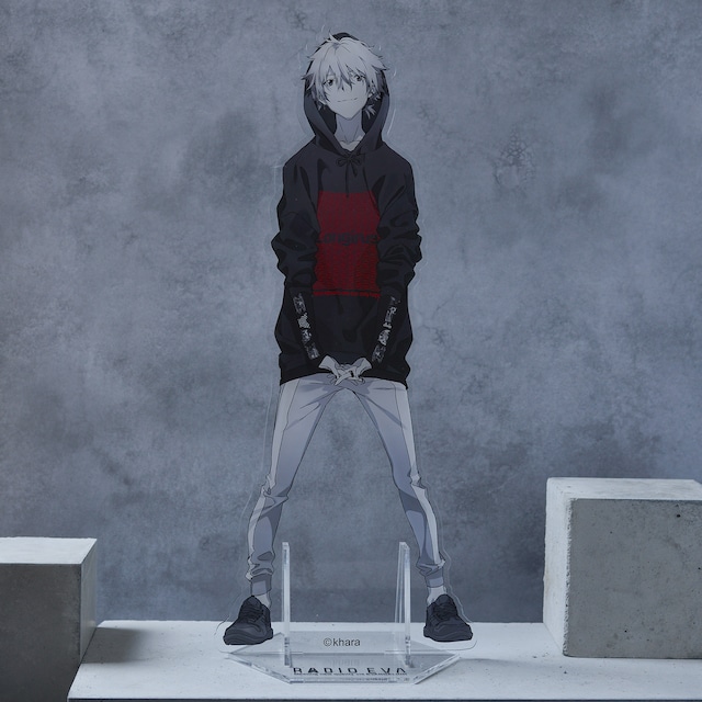 EVANGELION HUGE ACRYLIC STAND (KAWORU)