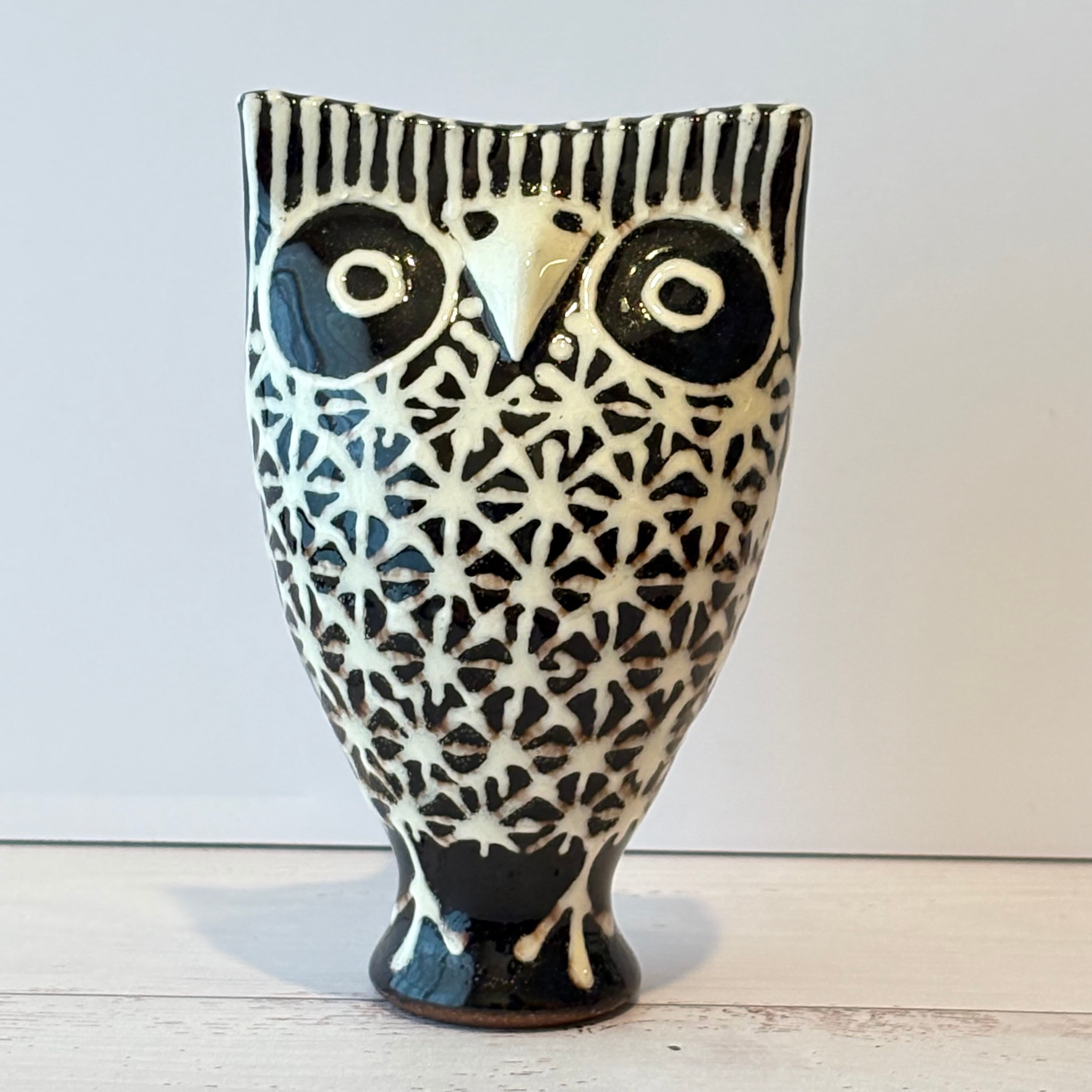 790 リトアニア 陶器の笛/フクロウ | attic