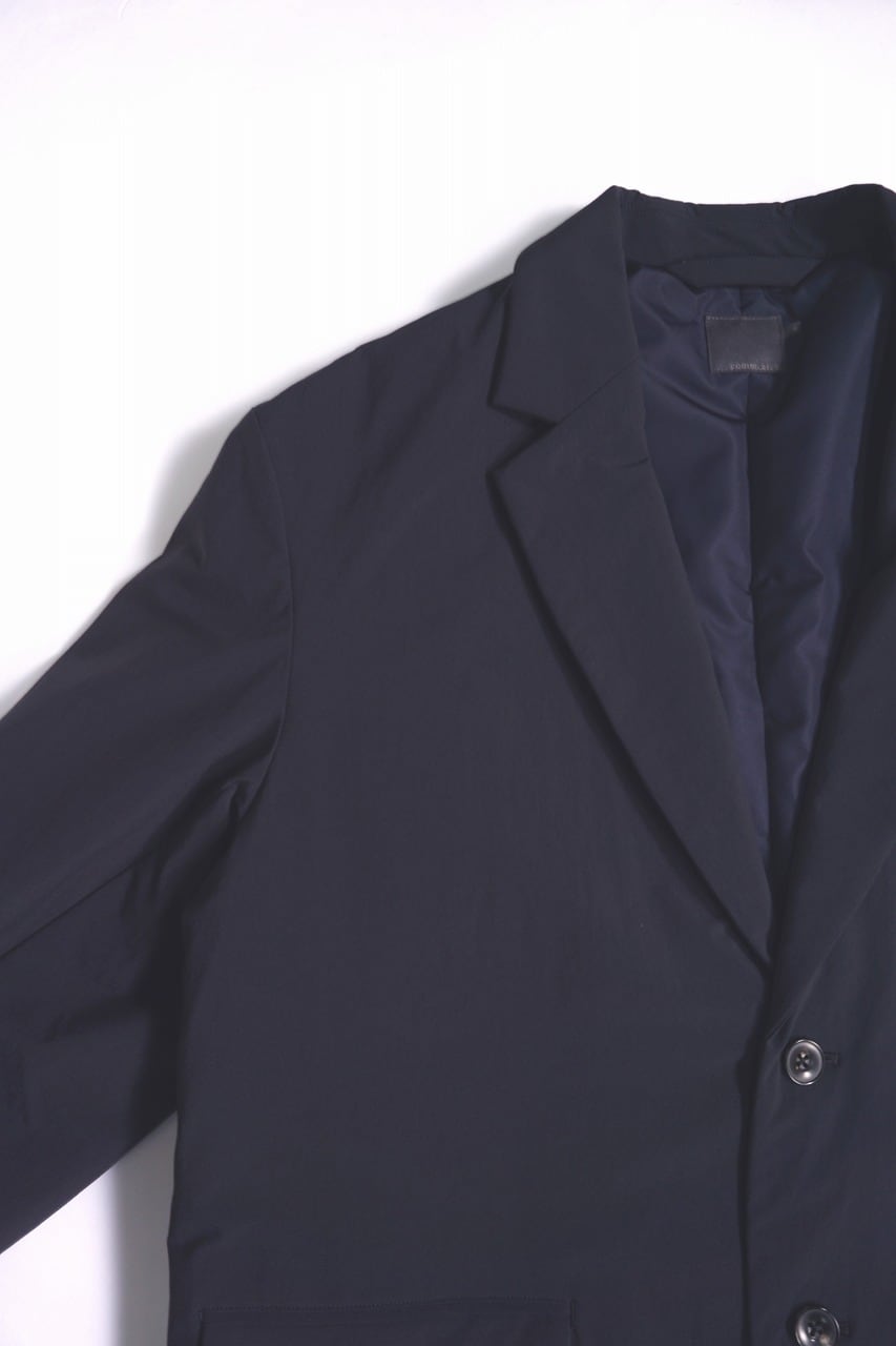 Nylon Filling Lapel Jacket
