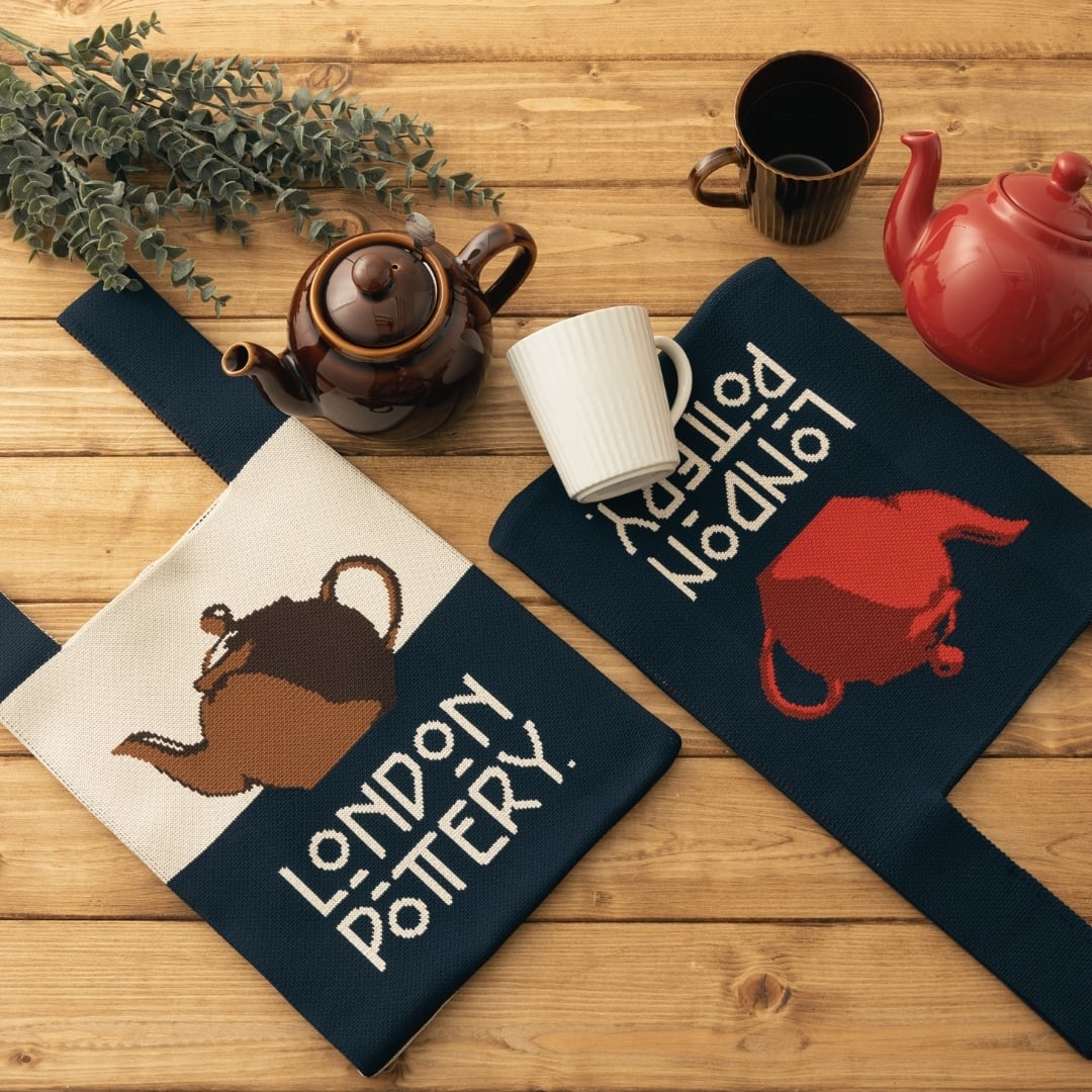 公式 ニットトートバッグ 01.Toffee | London Pottery ロンドン