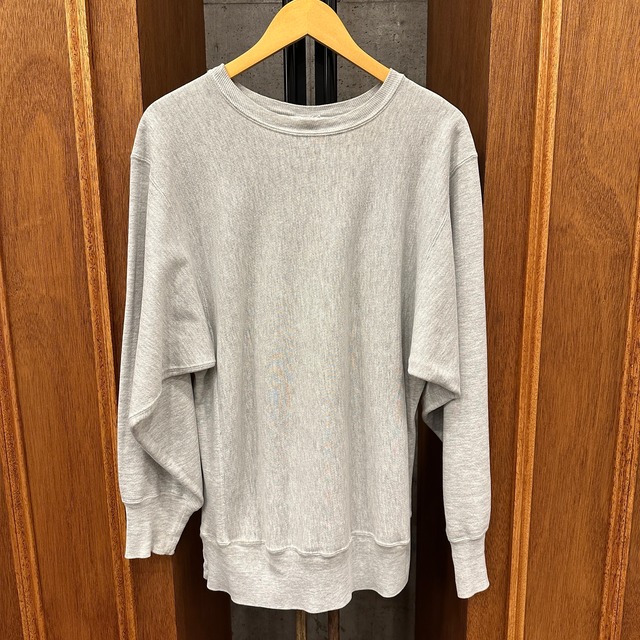 CHAMPION REVERSE WEAVE SWEAT SHIRT GREY SOLID 目無し MEXICO XL