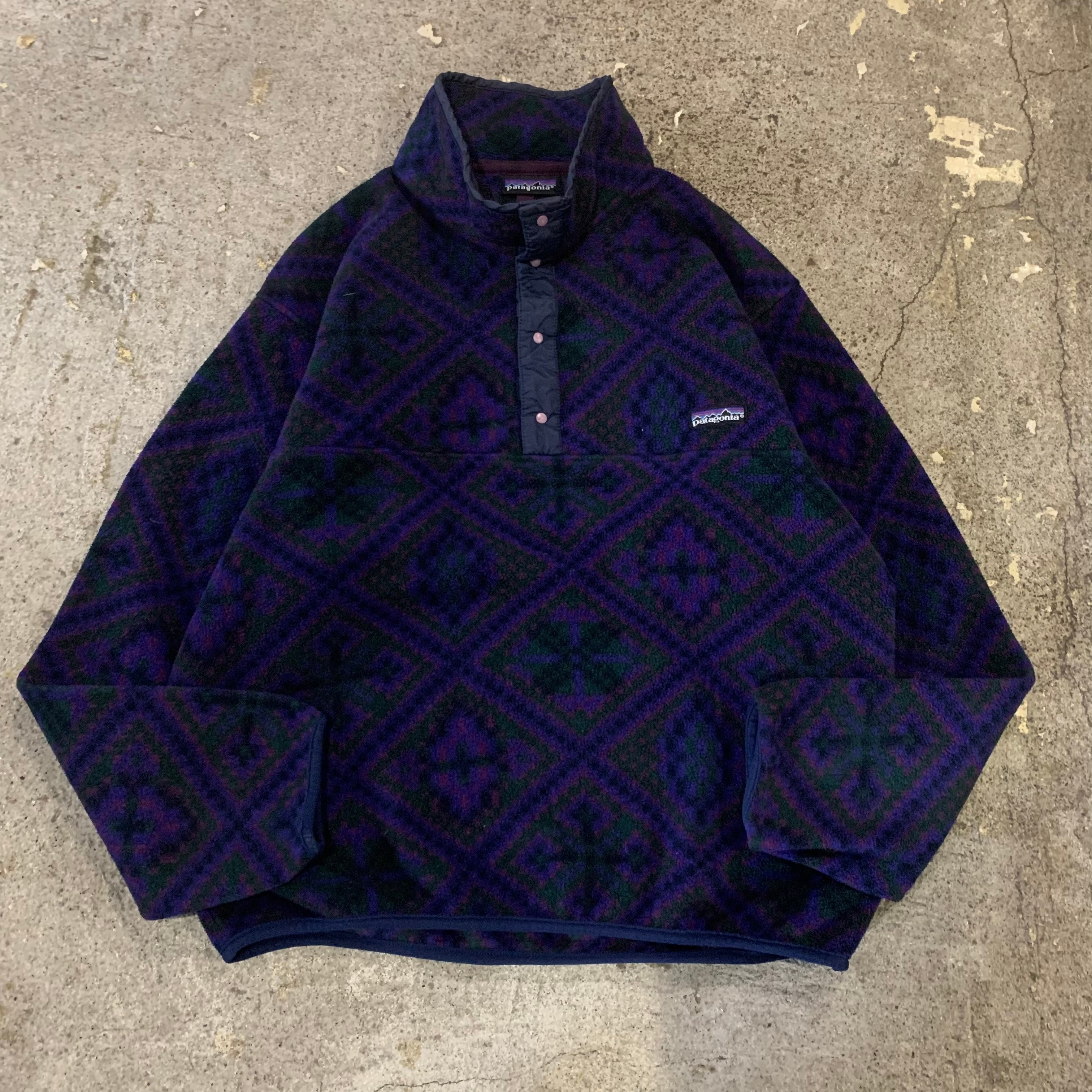 90s Patagonia snap T fleece pullover | What