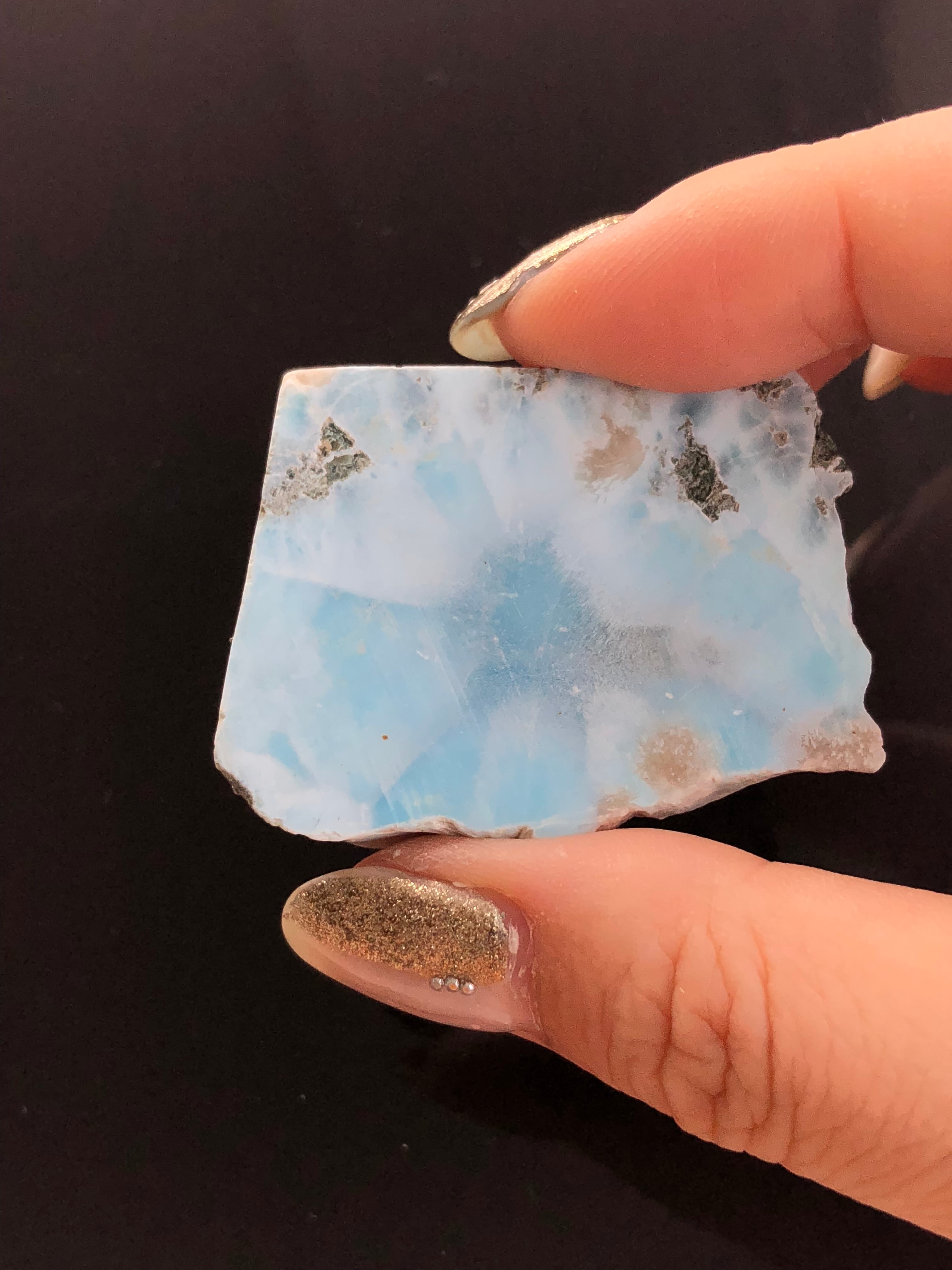 レア！ラリマーのスライス原石NO7