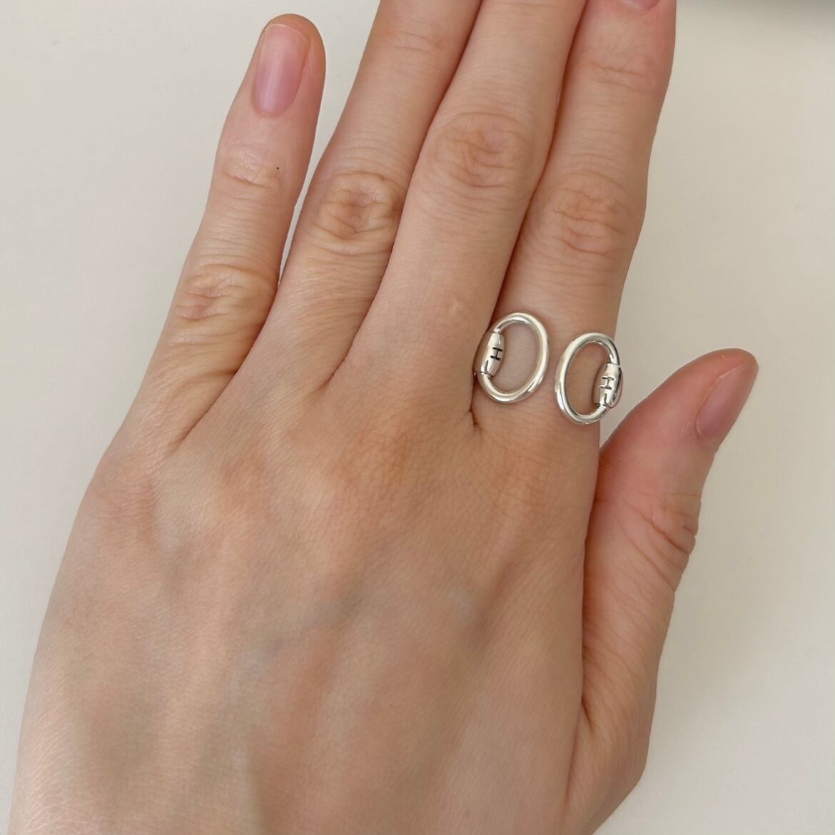 美品】HERMES エルメス ナウシカリング ag925 49 9号 | Swal vintage 