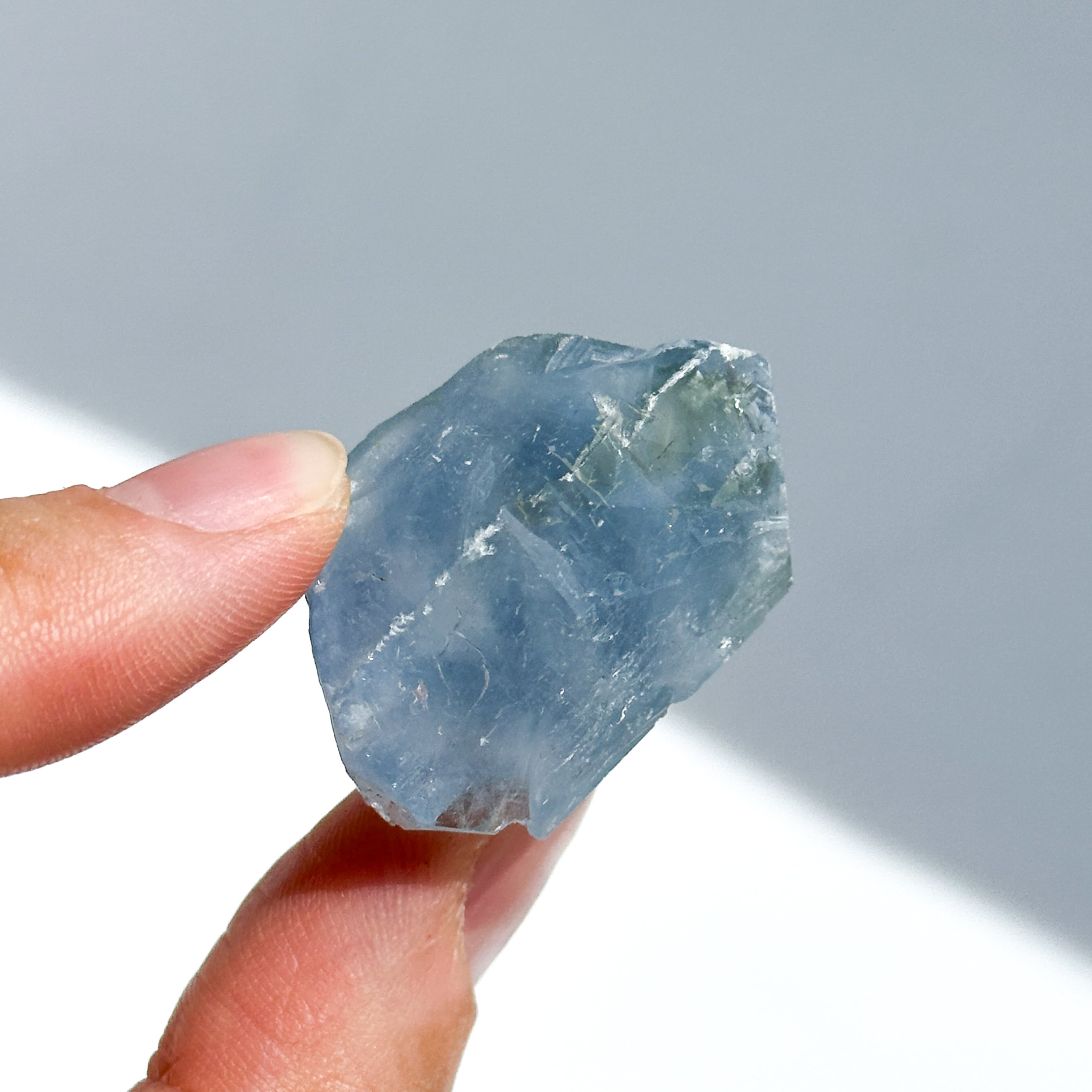 セレスタイト　約30cm セレスタイト 原石 33◇ Celestite ◇天然石・鉱物・パワーストーン