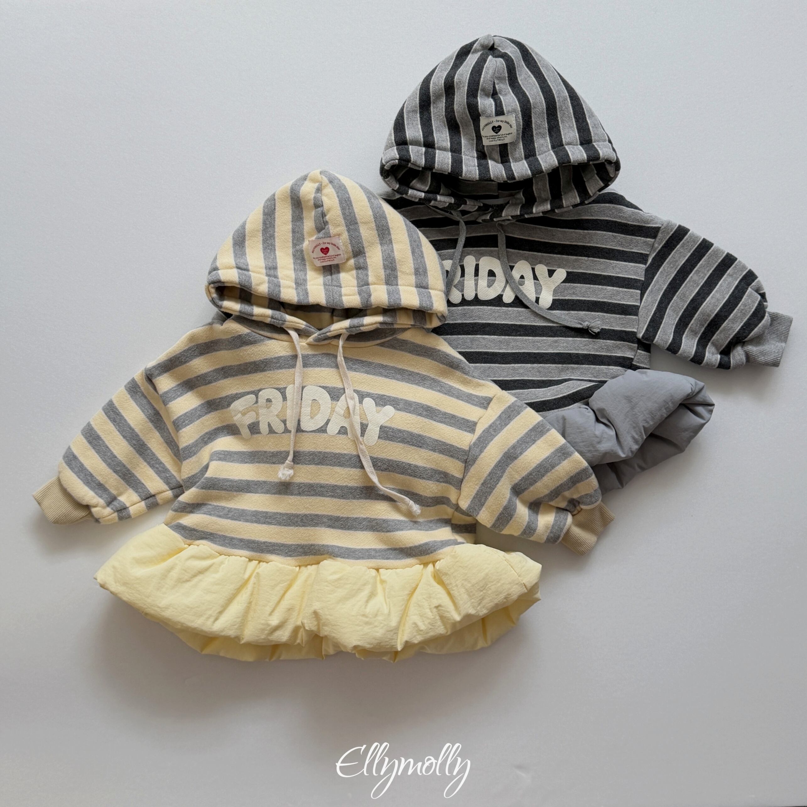 【Jr.size】bubblemong hoodie mtm【ELLYMOLLY】※11月下旬〜12月上旬発送予定