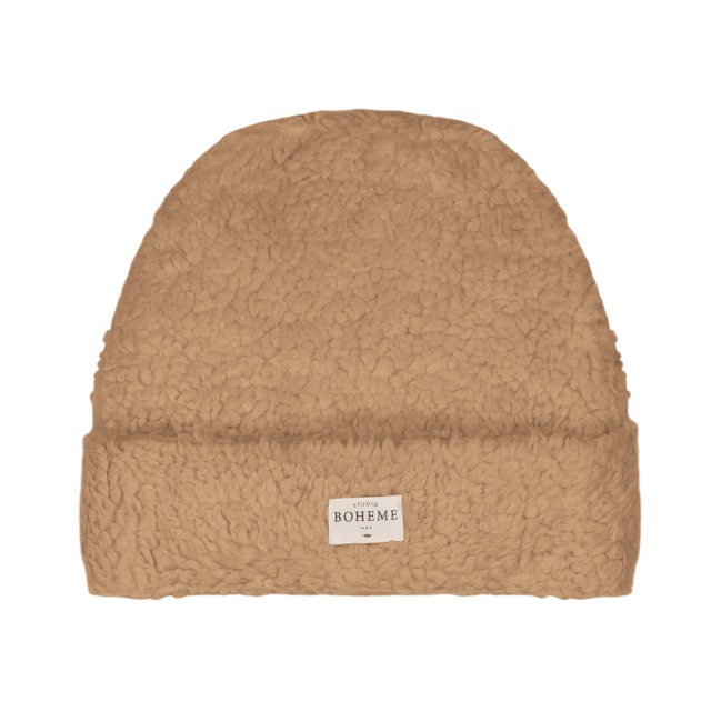 【Last1】studio boheme paris / MOUTON BEANIE  (GOLDEN BEAR ) 3-5y