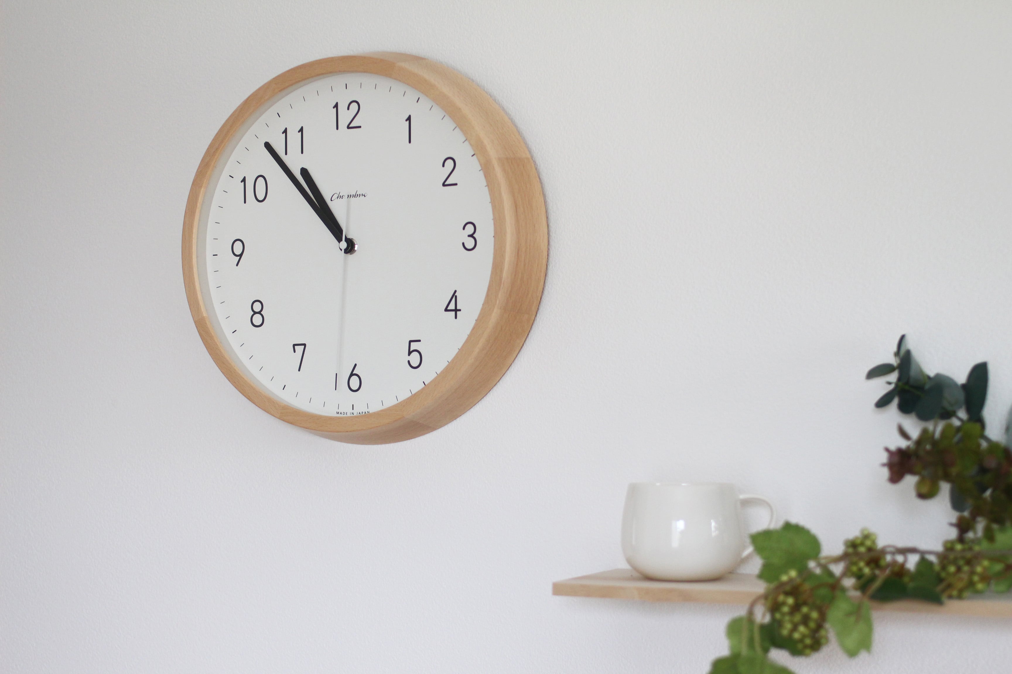 BRUNCH CLOCK ブランチ クロック 電波ウォールクロック | LISCOORD
