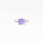 リング アジサイ石 Round0606 Silver