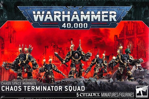 ウォーハンマー40K ケイオス・スペースマリーン:ターミネイター