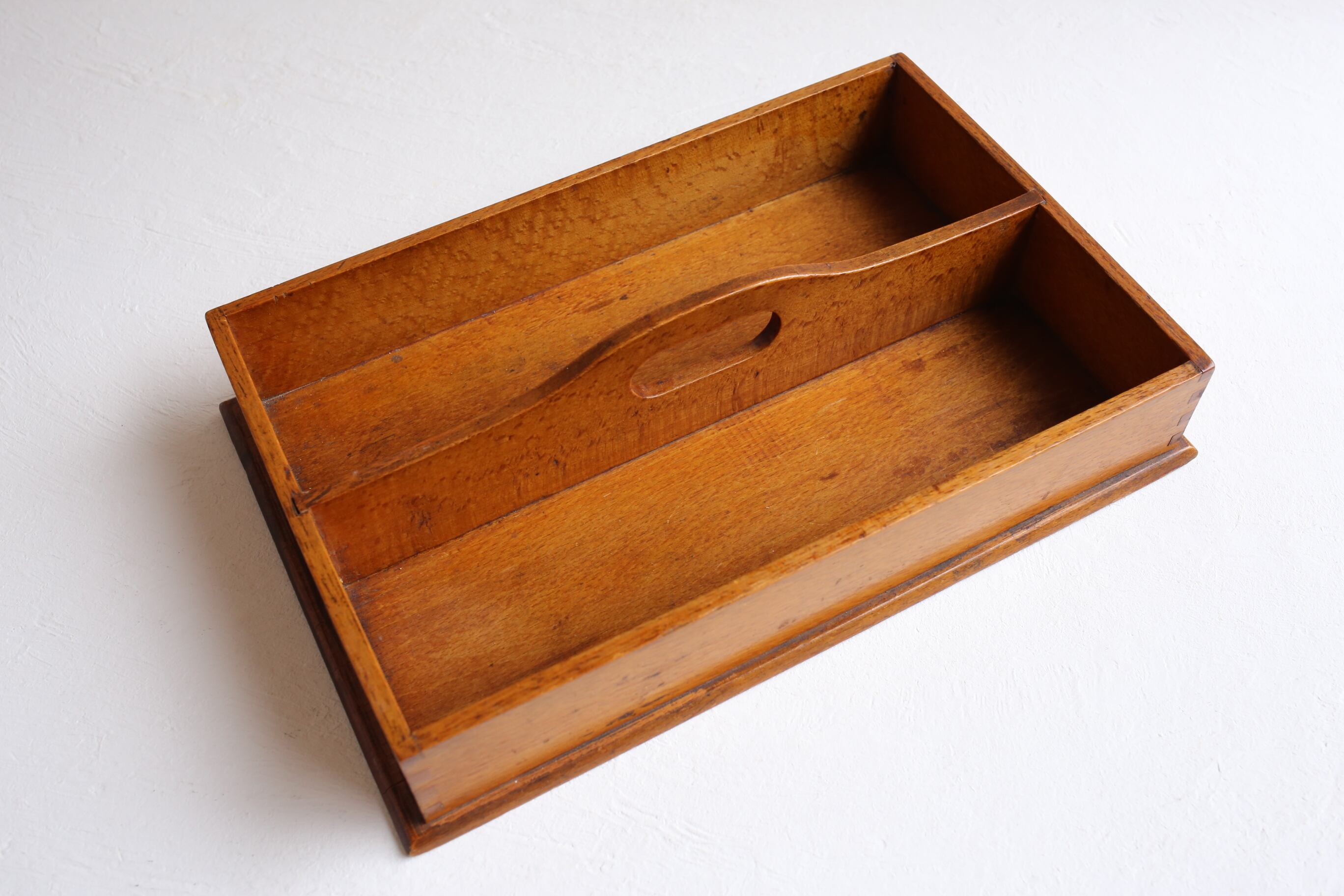 フランス アンティーク ヴィンテージ ツールトレイ カトラリートレイ N-02734