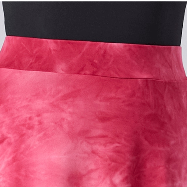 グラデーション フレア ロング スカート ds1022