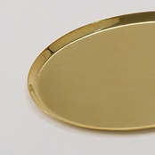 ＢＲＡＳＳ（真鍮）ソートトレー オーバル （L）