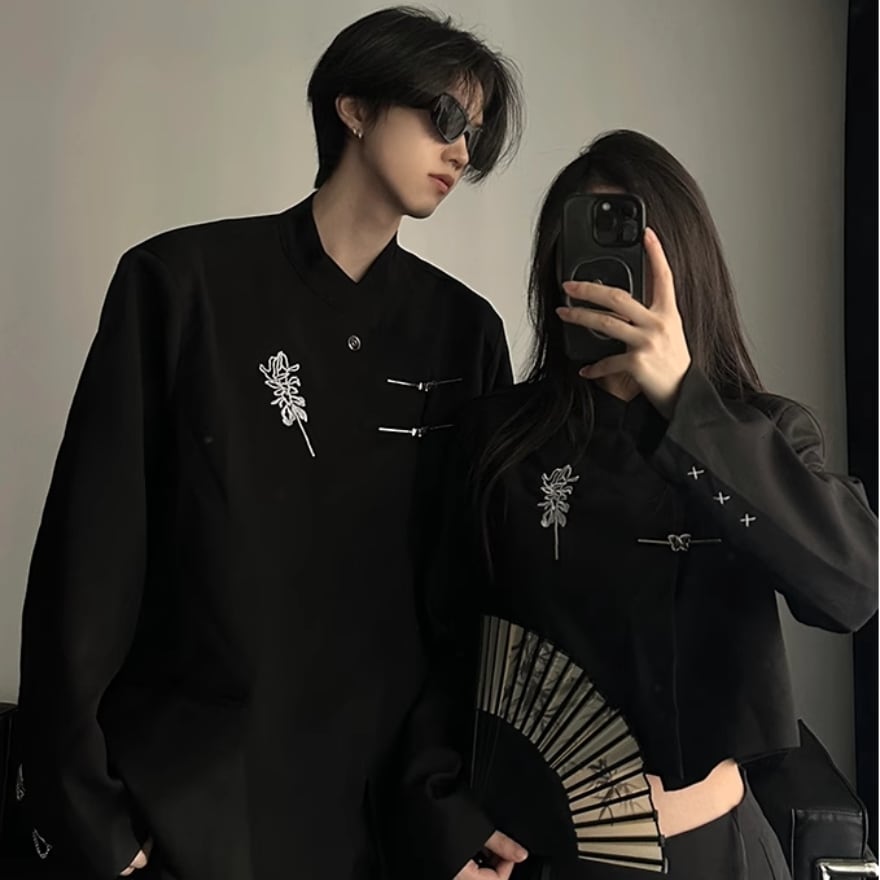 サブカル 服 地雷系 通販 レディース メンズ パンツ チャイナ風 クール