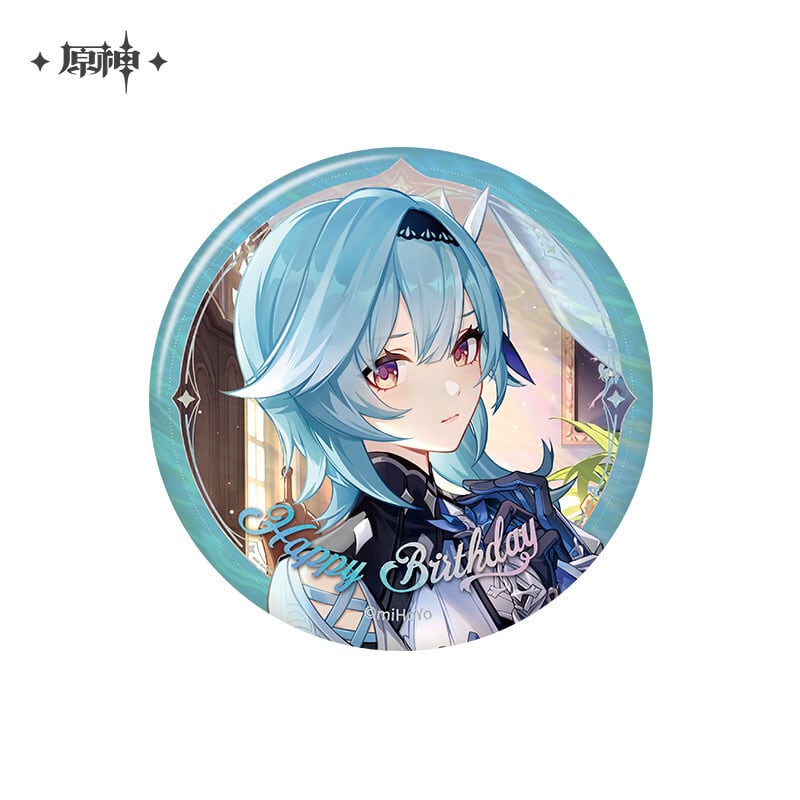 原神 命定の日 2025生誕祭 缶バッジ 重雲 レザー アルベド クロリンデ