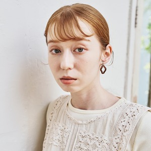 curve hoop / カーブ フープ（Pierced Earring Hang）