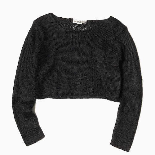 Vintage 90's【REFERENCE POINT】Short Length Mohair Knit Sweater
