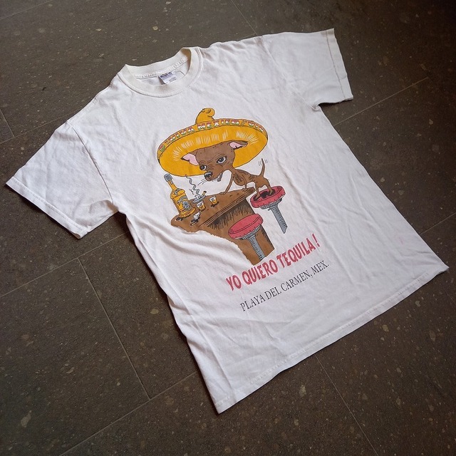 "TEQUILA" プリントTシャツ used [107044]