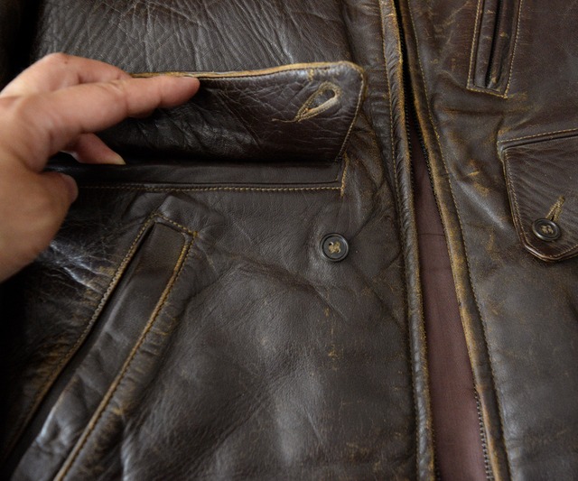 40s SPORT JACK HORSEHIDE JACKET 38