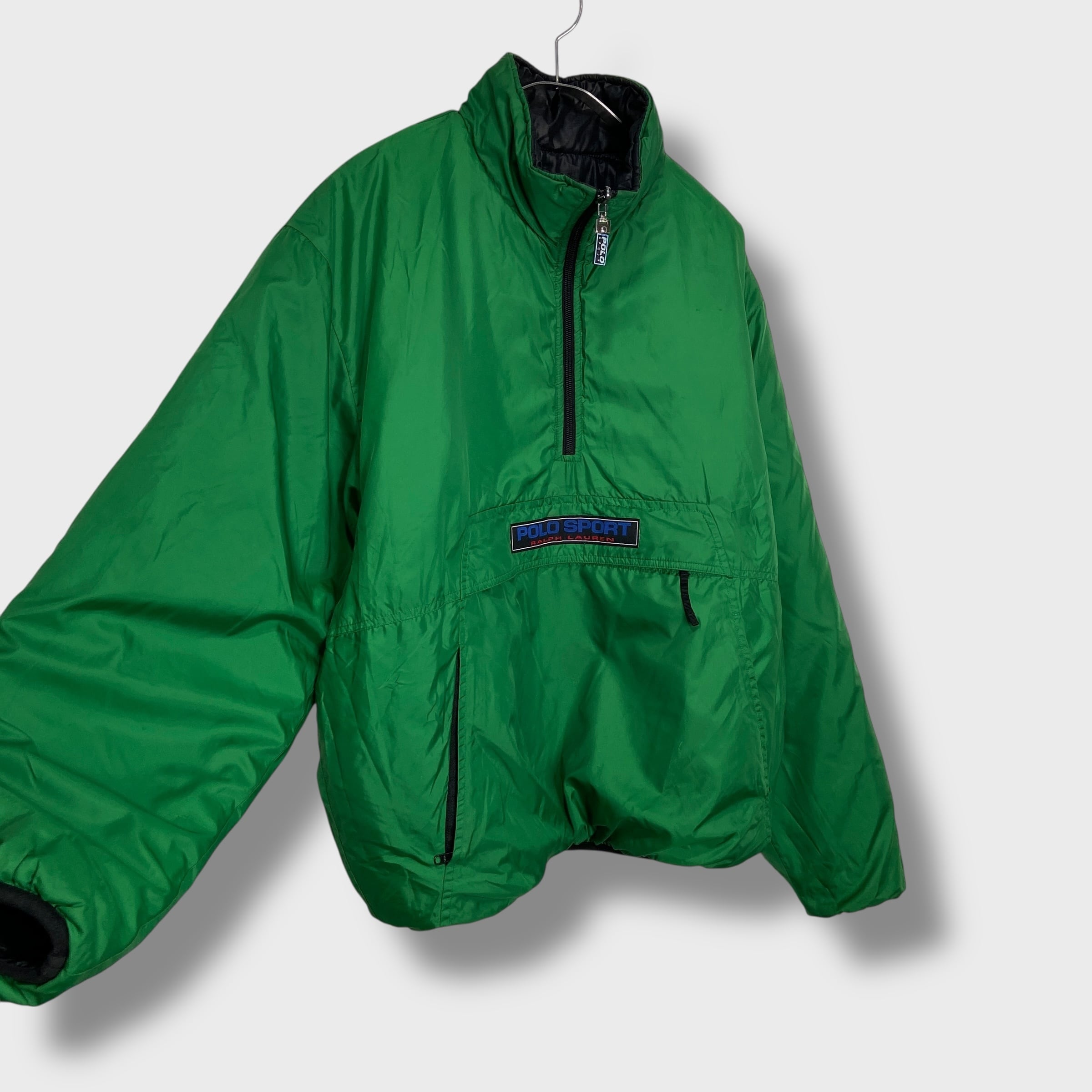 ポロスポーツ　ナイロンジャケット M ダークグリーン　緑 楽天市場】90s 初期 POLO SPORT □ ラルフローレン ポロスポーツ