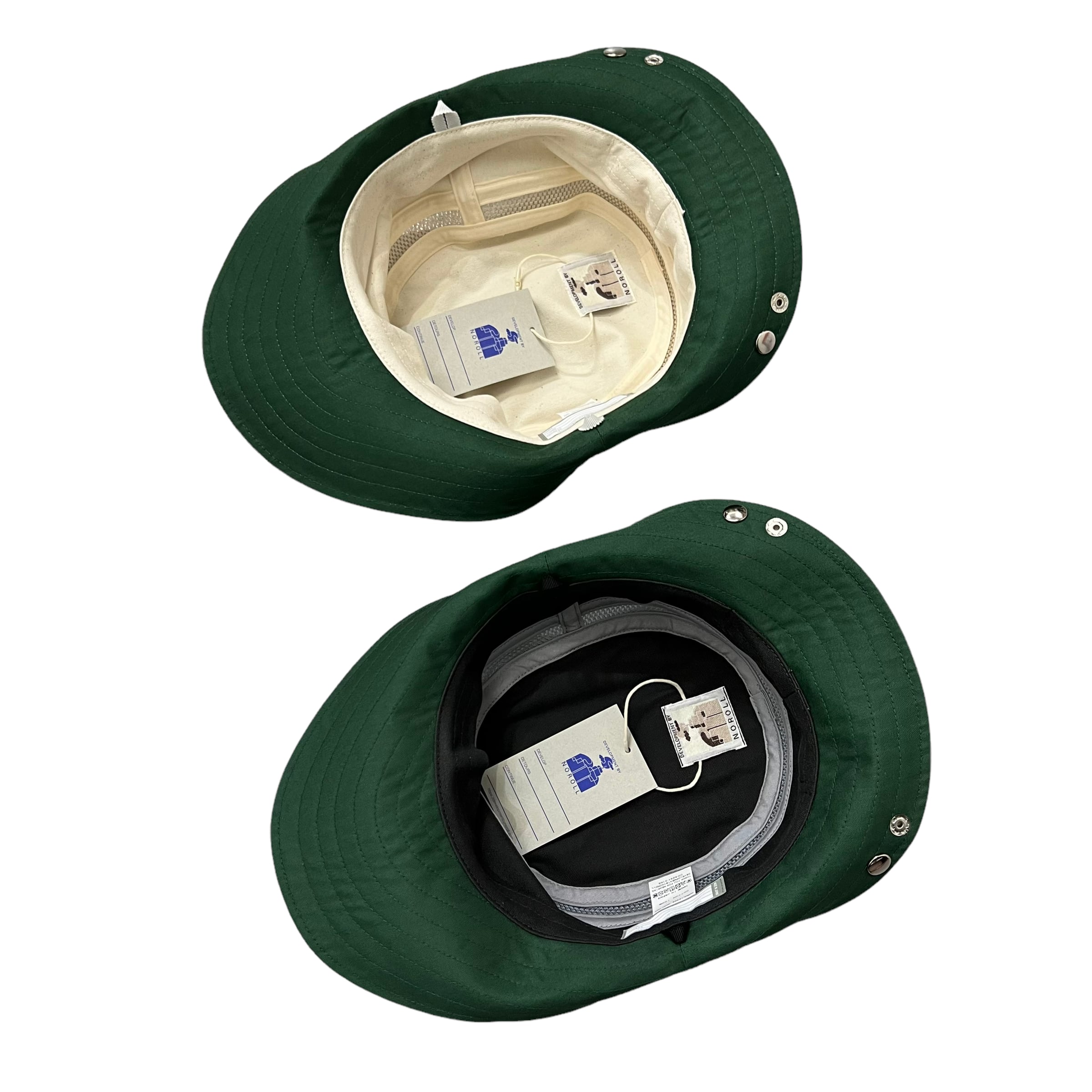 初期 ノーロール オリーブ バケットハット コットン製 NOROLL CONTINUE