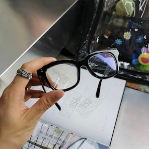 黒縁デザインメガネ【OMA37】
