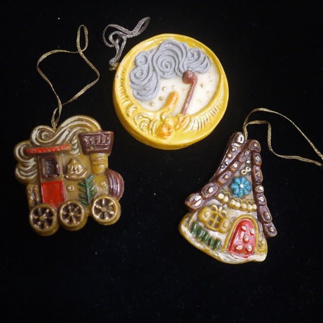 マルチカラー蝋飾り1 ワックスオーナメント ドイツ