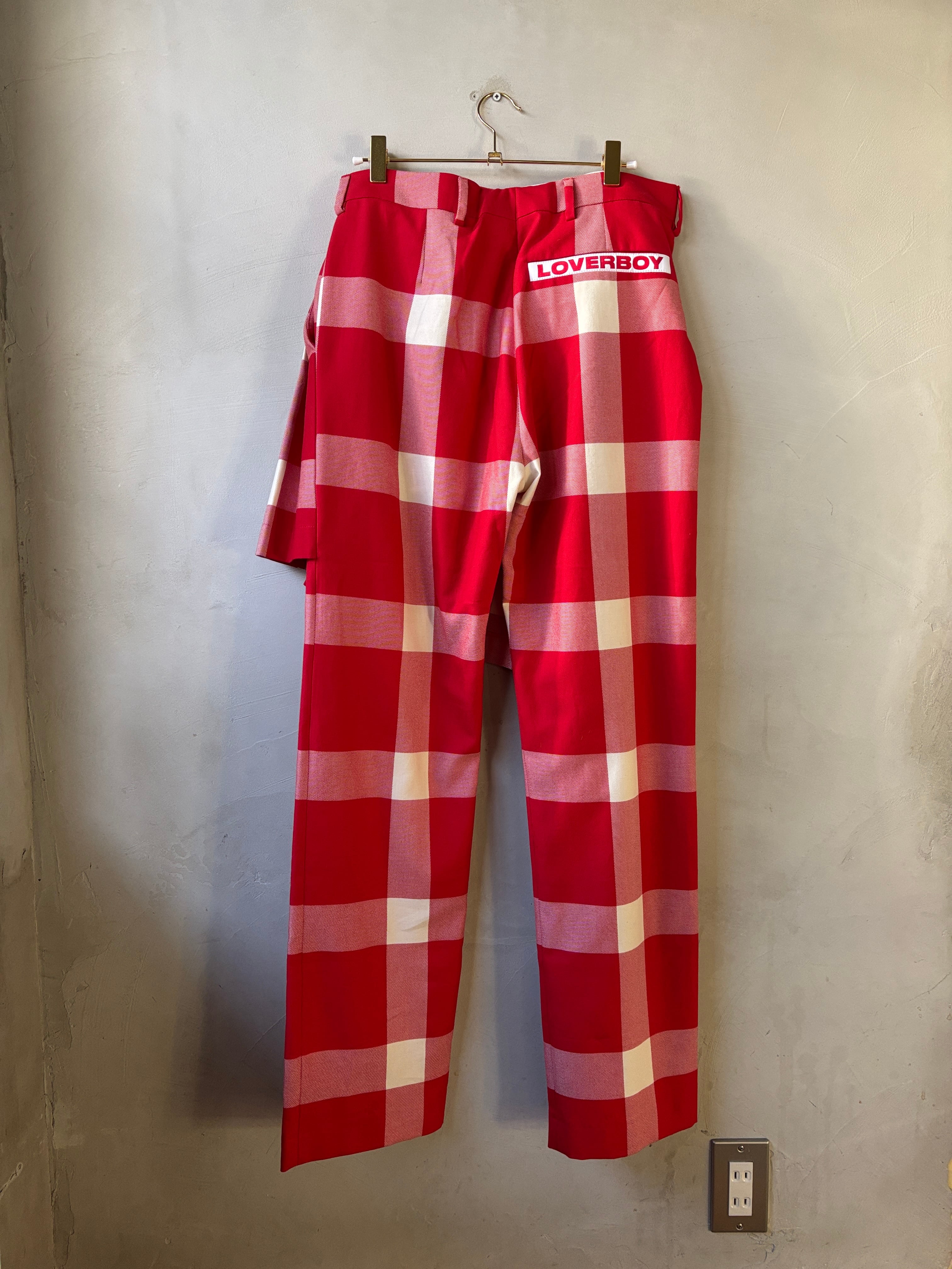 LAST 1【Charles Jeffrey LOVERBOY】2024a/w layered trousers LAST 1【Charles Jeffrey LOVERBOY】2024a/w layered trousers