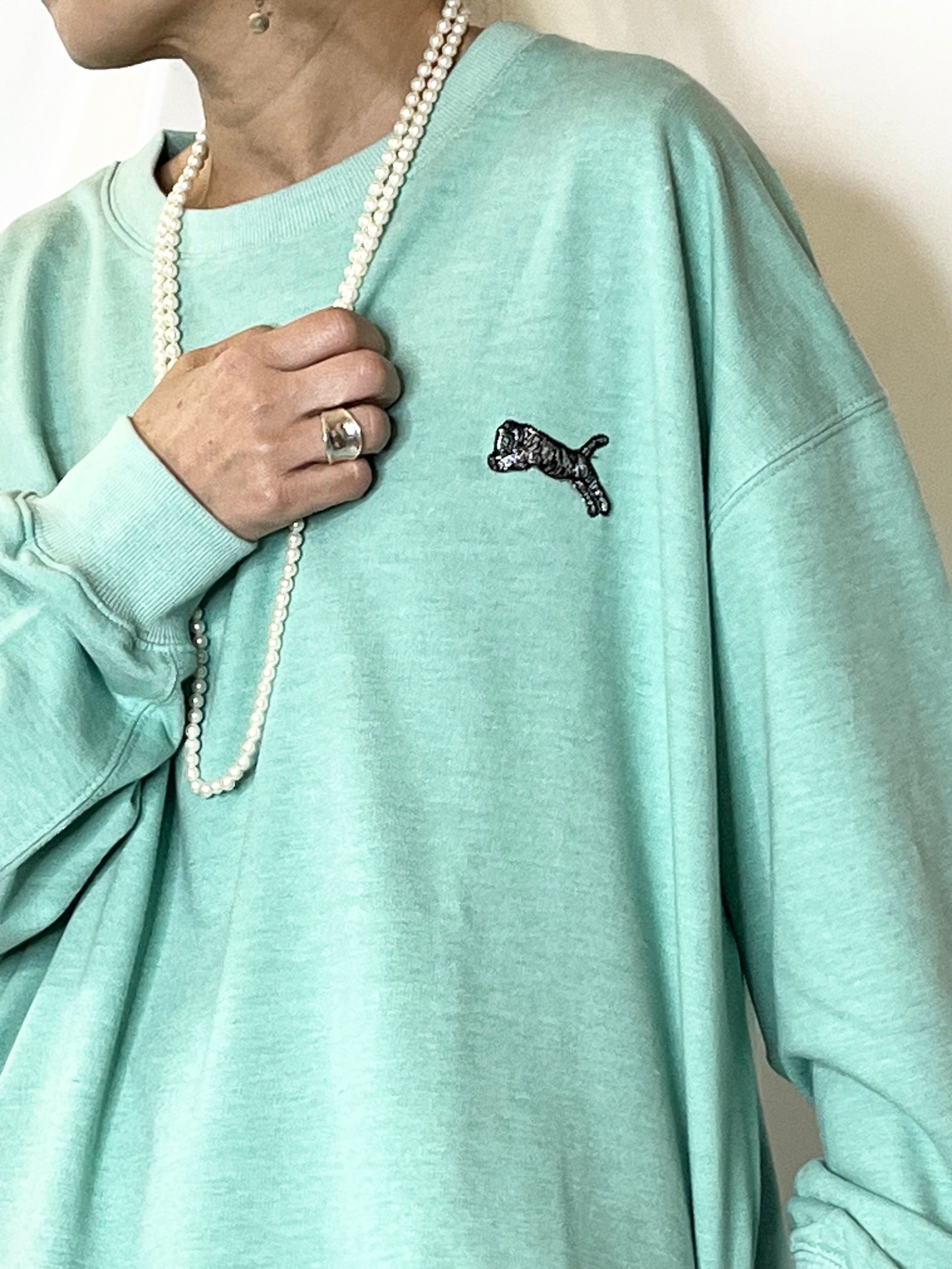 ぷーちゃん TRANOI. TORA wide sweat tops tranoi toraスウェット | LinoAnela