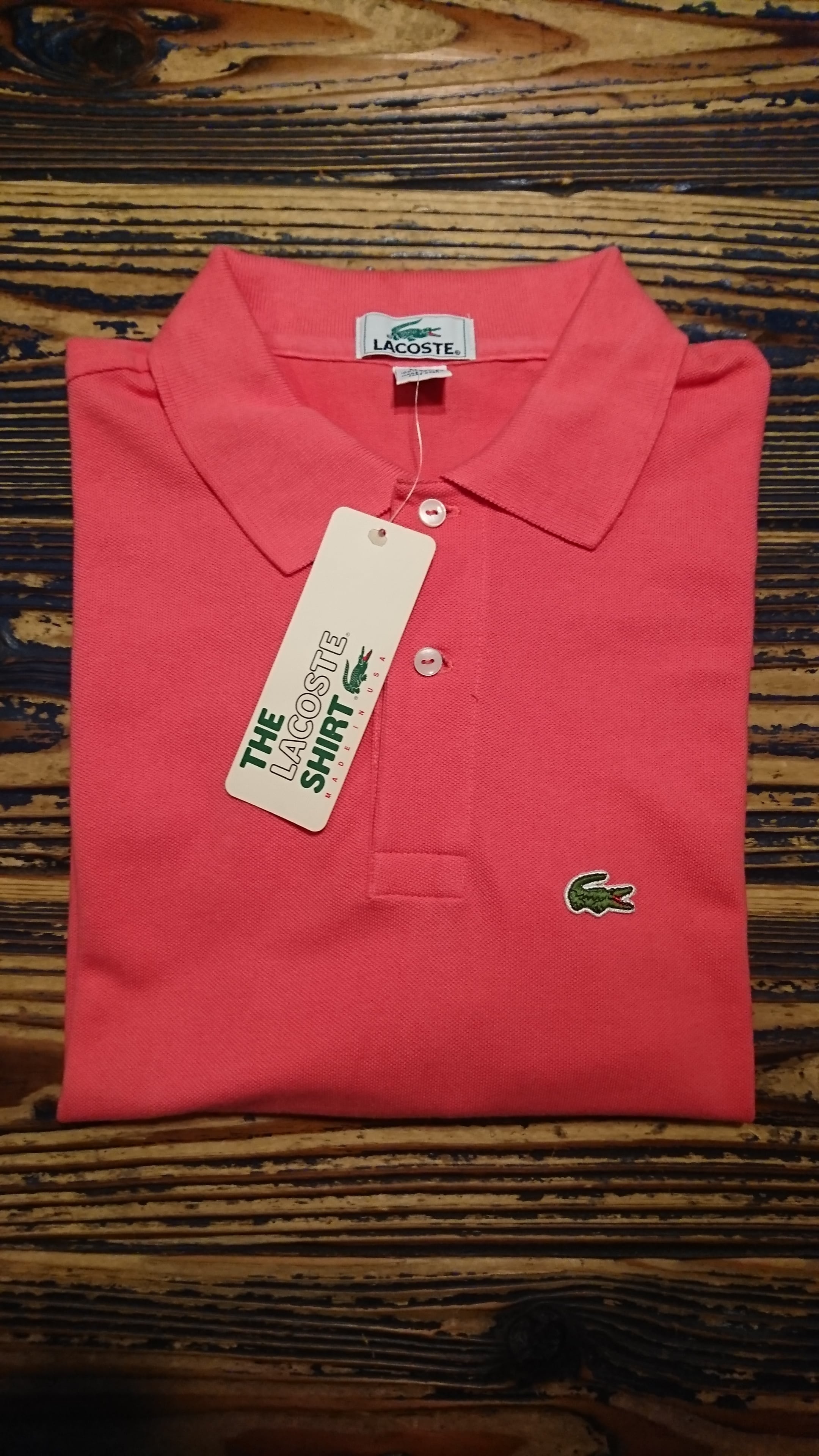 MADE IN USA LACOSTE POLO SHIRT DEAD STOCK | BOW & ARROW WEB STORE