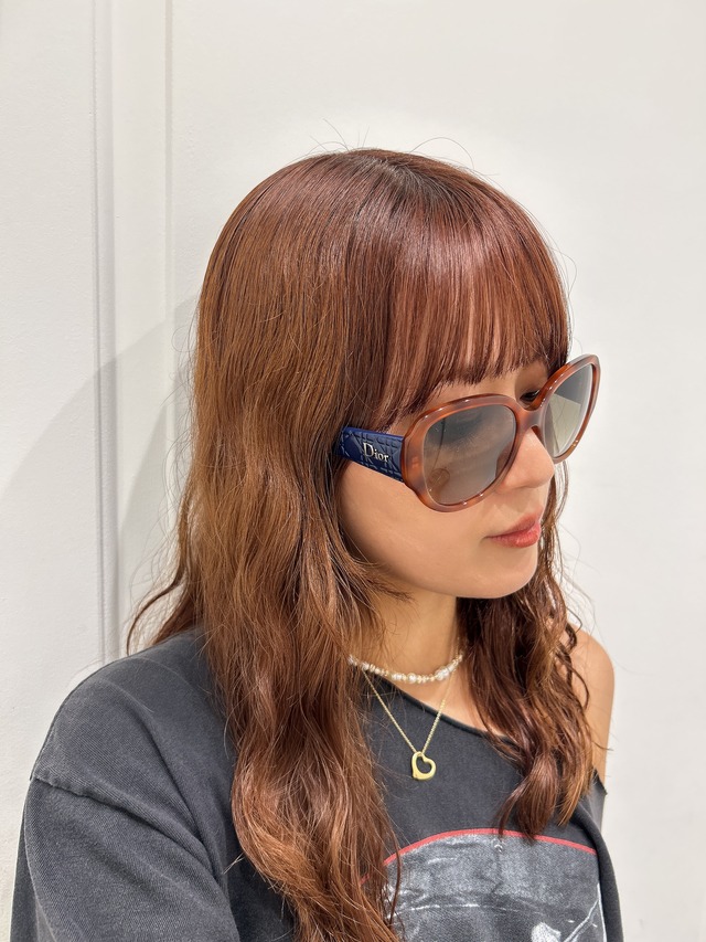 Christian Dior / vintage lady in dior sunglasses.